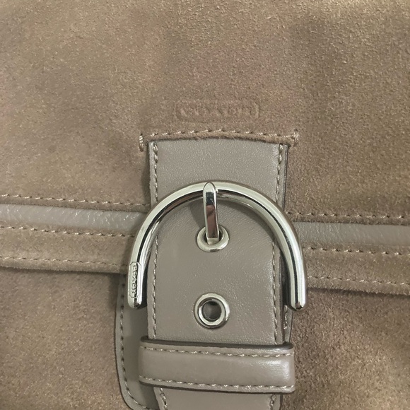 Suede Coach Purse - Picture 6 of 11